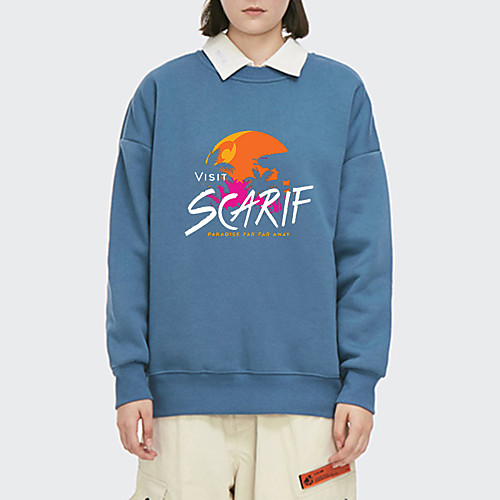 Women's Pullover Sweatshirt Letter Print Daily Other Prints Basic Hoodies Sweatshirts Loose Blue Blushing Pink White
Women's Pullover Sweatshirt Letter Print Daily Other Prints Basic Hoodies Sweatshirts Loose Blue Blushing Pink White