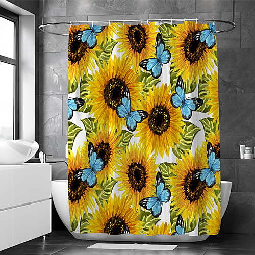 Waterproof Fabric Shower Curtain Bathroom Decoration and Modern and Floral / Botanicals and Landscape 72 Inch
Waterproof Fabric Shower Curtain Bathroom Decoration and Modern and Floral / Botanicals and Landscape 72 Inch