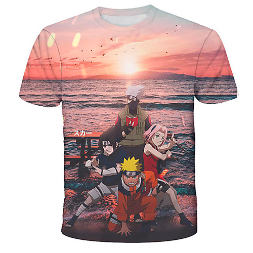 Inspired by Naruto Naruto Uzumaki Anime Cartoon 100% Polyester 3D Harajuku Graphic Kawaii T-shirt For Women's / Men's
Inspired by Naruto Naruto Uzumaki Anime Cartoon 100% Polyester 3D Harajuku Graphic Kawaii T-shirt For Women's / Men's