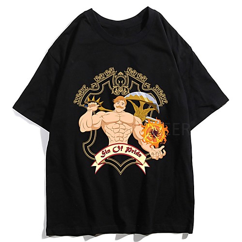 Inspired by The Seven Deadly Sins Cosplay Anime Cartoon Polyester / Cotton Blend Print Harajuku Graphic Kawaii T-shirt For Women's / Men's
Inspired by The Seven Deadly Sins Cosplay Anime Cartoon Polyester / Cotton Blend Print Harajuku Graphic Kawaii T-shirt For Women's / Men's
