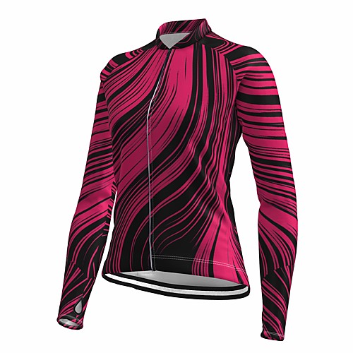 21Grams Women's Long Sleeve Cycling Jersey Summer Spandex Polyester Fuchsia Bike Jersey Top Mountain Bike MTB Road Bike Cycling Quick Dry Moisture Wicking Breathable Sports Clothing Apparel
21Grams Women's Long Sleeve Cycling Jersey Summer Spandex Polyester Fuchsia Bike Jersey Top Mountain Bike MTB Road Bike Cycling Quick Dry Moisture Wicking Breathable Sports Clothing Apparel