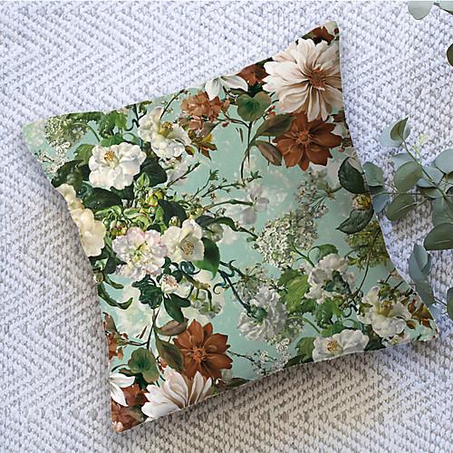 Floral Double Side Cushion Cover 1PC Soft Decorative Square Throw Pillow Cover Cushion Case Pillowcase for Bedroom Livingroom Superior Quality Machine Washable Outdoor Cushion for Sofa Couch Bed Chair
Floral Double Side Cushion Cover 1PC Soft Decorative Square Throw Pillow Cover Cushion Case Pillowcase for Bedroom Livingroom Superior Quality Machine Washable Outdoor Cushion for Sofa Couch Bed Chair