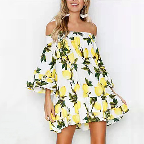 Women's A Line Dress Short Mini Dress Green White Long Sleeve Pattern Summer Casual 2021 S M L XL XXL
Women's A Line Dress Short Mini Dress Green White Long Sleeve Pattern Summer Casual 2021 S M L XL XXL