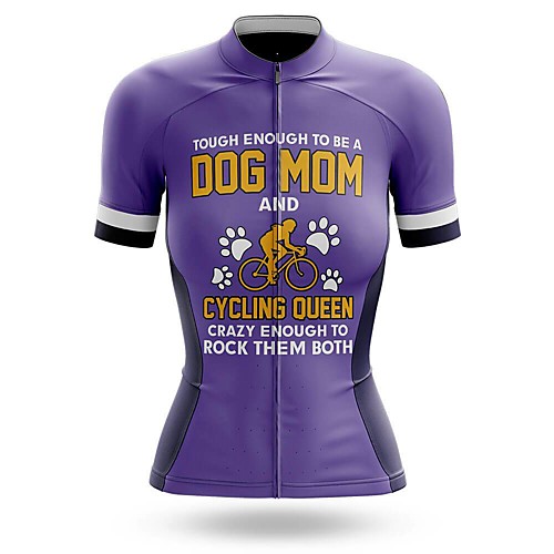 21Grams Women's Short Sleeve Cycling Jersey Summer Spandex Purple Bike Top Mountain Bike MTB Road Bike Cycling UV Resistant Quick Dry Moisture Wicking Sports Clothing Apparel / Stretchy / Athleisure
21Grams Women's Short Sleeve Cycling Jersey Summer Spandex Purple Bike Top Mountain Bike MTB Road Bike Cycling UV Resistant Quick Dry Moisture Wicking Sports Clothing Apparel / Stretchy / Athleisure