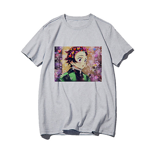 Inspired by Demon Slayer Cosplay Anime Cartoon Polyester / Cotton Blend Print Harajuku Graphic Kawaii T-shirt For Women's / Men's
Inspired by Demon Slayer Cosplay Anime Cartoon Polyester / Cotton Blend Print Harajuku Graphic Kawaii T-shirt For Women's / Men's