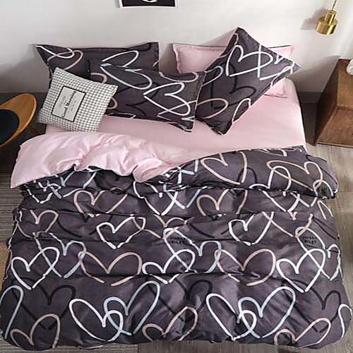 3-Piece Duvet Cover Set Hotel Bedding Sets Comforter Cover with Soft Lightweight Microfiber Include 1 Duvet Cover 2 Pillowcases for Double/Queen/King(1 Pillowcase for Twin/Single)
3-Piece Duvet Cover Set Hotel Bedding Sets Comforter Cover with Soft Lightweight Microfiber Include 1 Duvet Cover 2 Pillowcases for Double/Queen/King(1 Pillowcase for Twin/Single)