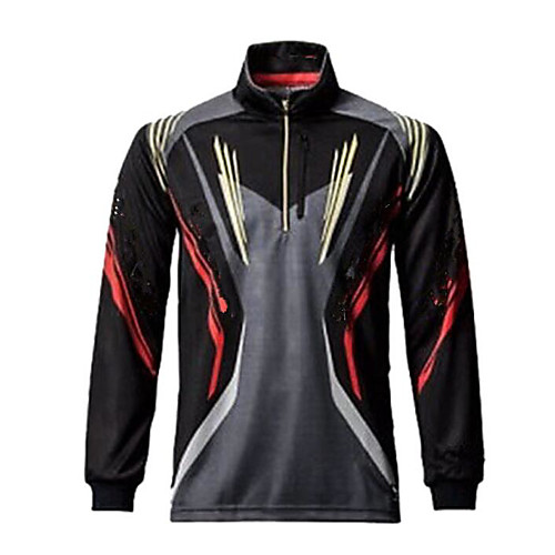 CAWANFLY Men's Fishing Jacket Outdoor Long Sleeve UPF50 Quick Dry Waterproof Zipper Breathable UV Protection Jacket Top Autumn / Fall Spring Summer Athleisure Fishing Camping & Hiking Red / black
CAWANFLY Men's Fishing Jacket Outdoor Long Sleeve UPF50 Quick Dry Waterproof Zipper Breathable UV Protection Jacket Top Autumn / Fall Spring Summer Athleisure Fishing Camping & Hiking Red / black