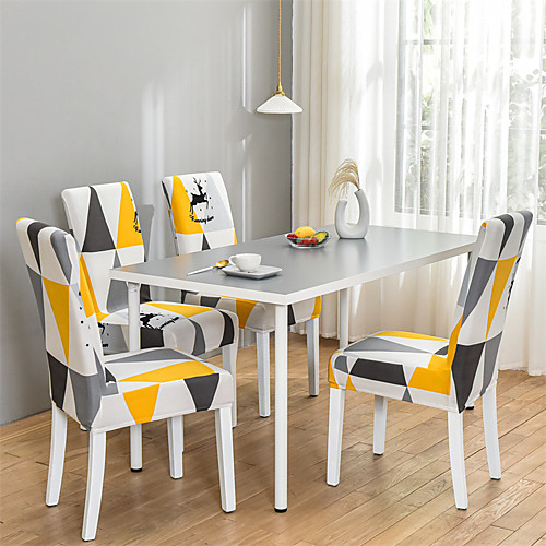 Nordic Simple Style Household Elastic Cne-piece Chair Set Integrated Dining Table Chair Set Four Seasons
Nordic Simple Style Household Elastic Cne-piece Chair Set Integrated Dining Table Chair Set Four Seasons