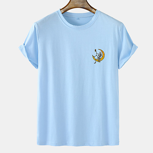 Men's Unisex Tee T shirt Hot Stamping Graphic Prints Skull Plus Size Short Sleeve Casual Tops Cotton Basic Designer Big and Tall Blue Blushing Pink Orange
Men's Unisex Tee T shirt Hot Stamping Graphic Prints Skull Plus Size Short Sleeve Casual Tops Cotton Basic Designer Big and Tall Blue Blushing Pink Orange