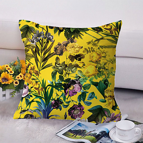 Floral Double Side Cushion Cover 1PC Soft Decorative Square Throw Pillow Cover Cushion Case Pillowcase for Bedroom Livingroom Superior Quality Machine Washable Outdoor Cushion for Sofa Couch Bed Chair
Floral Double Side Cushion Cover 1PC Soft Decorative Square Throw Pillow Cover Cushion Case Pillowcase for Bedroom Livingroom Superior Quality Machine Washable Outdoor Cushion for Sofa Couch Bed Chair