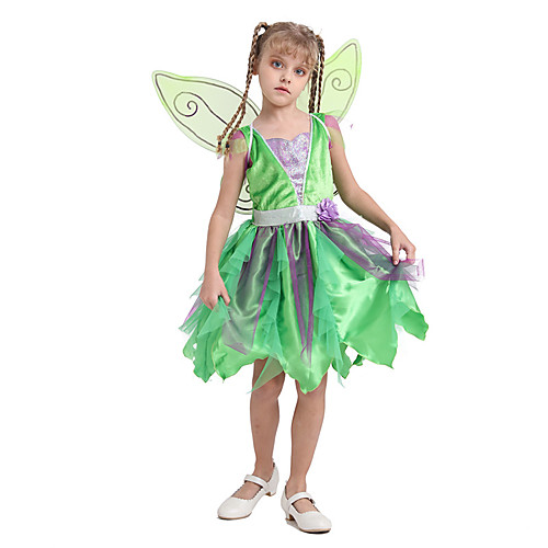 Princess Dorothy Dress Masquerade Flower Girl Dress Girls' Movie Cosplay Vacation Halloween Green Dress Halloween Carnival Children's Day Polyester
Princess Dorothy Dress Masquerade Flower Girl Dress Girls' Movie Cosplay Vacation Halloween Green Dress Halloween Carnival Children's Day Polyester