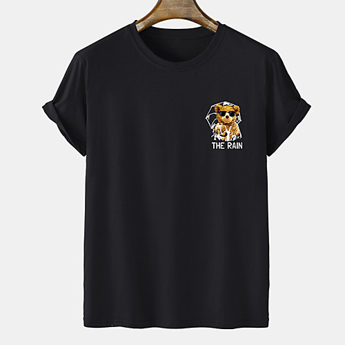 Men's Unisex Tee T shirt Hot Stamping Graphic Prints Toy Bear Plus Size Short Sleeve Casual Tops Cotton Basic Designer Big and Tall Black Khaki Gray
Men's Unisex Tee T shirt Hot Stamping Graphic Prints Toy Bear Plus Size Short Sleeve Casual Tops Cotton Basic Designer Big and Tall Black Khaki Gray