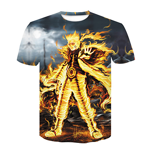 Inspired by Naruto Hatake Kakashi Anime Cartoon 100% Polyester Print 3D Harajuku Graphic T-shirt For Women's / Men's
Inspired by Naruto Hatake Kakashi Anime Cartoon 100% Polyester Print 3D Harajuku Graphic T-shirt For Women's / Men's