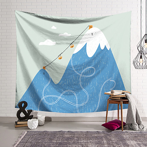 Snow Mountain Cable Car Wall Tapestry Art Decor Blanket Curtain Hanging Home Bedroom Living Room Decoration Polyester
Snow Mountain Cable Car Wall Tapestry Art Decor Blanket Curtain Hanging Home Bedroom Living Room Decoration Polyester