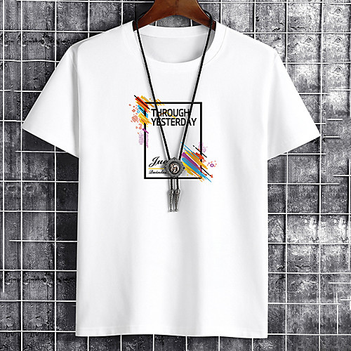 Men's Unisex Tee T shirt Hot Stamping Graphic Prints Letter Plus Size Print Short Sleeve Casual Tops Cotton Basic Fashion Designer Big and Tall White Black Khaki
Men's Unisex Tee T shirt Hot Stamping Graphic Prints Letter Plus Size Print Short Sleeve Casual Tops Cotton Basic Fashion Designer Big and Tall White Black Khaki