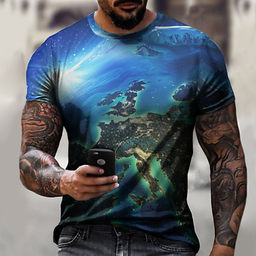 Men's Tee T shirt Shirt 3D Print Graphic Scenery Plus Size Short Sleeve Casual Tops Basic Designer Slim Fit Big and Tall A B C
Men's Tee T shirt Shirt 3D Print Graphic Scenery Plus Size Short Sleeve Casual Tops Basic Designer Slim Fit Big and Tall A B C