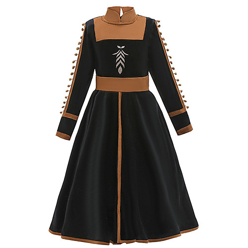 Princess Anna Dress Masquerade Girls' Movie Cosplay Vacation Christmas Black Dress Christmas Halloween Children's Day Polyester
Princess Anna Dress Masquerade Girls' Movie Cosplay Vacation Christmas Black Dress Christmas Halloween Children's Day Polyester
