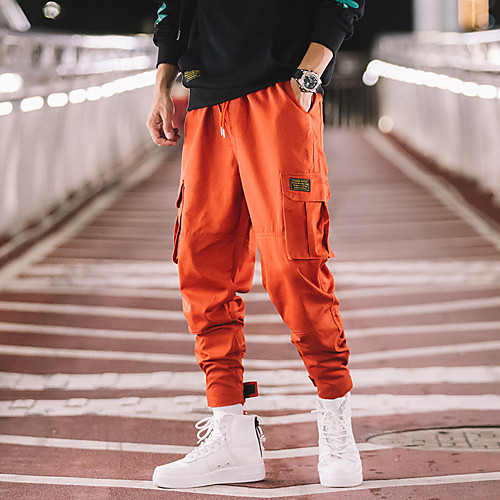 Men's Stylish Sporty Casual / Sporty Streetwear Comfort Daily Sports Jogger Pants Tactical Cargo Trousers Pants Letter Full Length Drawstring Pocket Elastic Drawstring Design ArmyGreen Red Black
Men's Stylish Sporty Casual / Sporty Streetwear Comfort Daily Sports Jogger Pants Tactical Cargo Trousers Pants Letter Full Length Drawstring Pocket Elastic Drawstring Design ArmyGreen Red Black