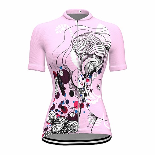 21Grams Women's Short Sleeve Cycling Jersey Summer Spandex Pink Bike Top Mountain Bike MTB Road Bike Cycling Quick Dry Moisture Wicking Sports Clothing Apparel / Stretchy / Athleisure
21Grams Women's Short Sleeve Cycling Jersey Summer Spandex Pink Bike Top Mountain Bike MTB Road Bike Cycling Quick Dry Moisture Wicking Sports Clothing Apparel / Stretchy / Athleisure