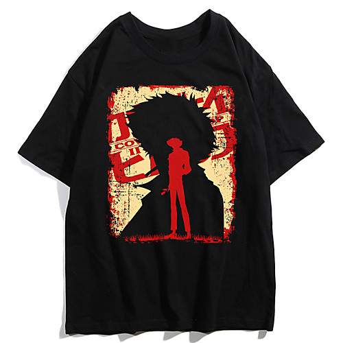 Inspired by Cowboy Bebop Cosplay Anime Cartoon Polyester / Cotton Blend Print Harajuku Graphic Kawaii T shirt For Women's / Men's
Inspired by Cowboy Bebop Cosplay Anime Cartoon Polyester / Cotton Blend Print Harajuku Graphic Kawaii T shirt For Women's / Men's