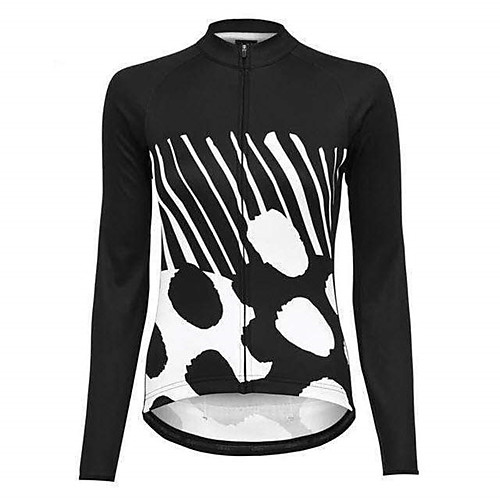 21Grams Women's Long Sleeve Cycling Jersey Spandex BlackWhite Bike Top Mountain Bike MTB Road Bike Cycling Sports Clothing Apparel / Stretchy / Athleisure
21Grams Women's Long Sleeve Cycling Jersey Spandex BlackWhite Bike Top Mountain Bike MTB Road Bike Cycling Sports Clothing Apparel / Stretchy / Athleisure