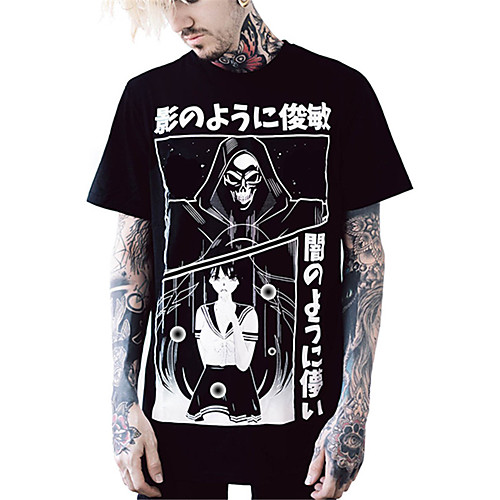 Men's Tee T shirt Shirt 3D Print Graphic Anime Statue Plus Size Short Sleeve Casual Tops Basic Designer Slim Fit Big and Tall Yellow Black
Men's Tee T shirt Shirt 3D Print Graphic Anime Statue Plus Size Short Sleeve Casual Tops Basic Designer Slim Fit Big and Tall Yellow Black