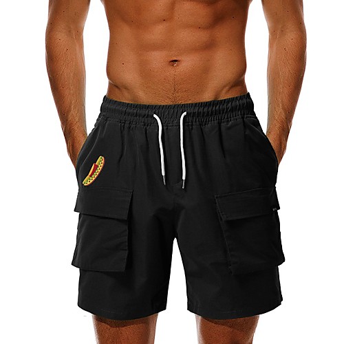 Men's Casual / Sporty Cargo Shorts Straight Shorts Pants Graphic Army Green Black
Men's Casual / Sporty Cargo Shorts Straight Shorts Pants Graphic Army Green Black