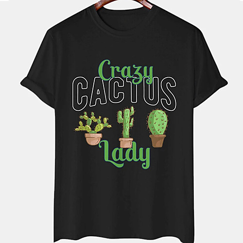 Men's Unisex Tee T shirt Hot Stamping Graphic Prints Cactus Plus Size Print Short Sleeve Casual Tops Cotton Basic Designer Big and Tall White Black
Men's Unisex Tee T shirt Hot Stamping Graphic Prints Cactus Plus Size Print Short Sleeve Casual Tops Cotton Basic Designer Big and Tall White Black