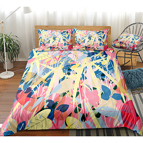 Duvet Cover Sets 3 Piece Rayon / Polyester 3D Rainbow Reactive Print Bohemian Style
Duvet Cover Sets 3 Piece Rayon / Polyester 3D Rainbow Reactive Print Bohemian Style