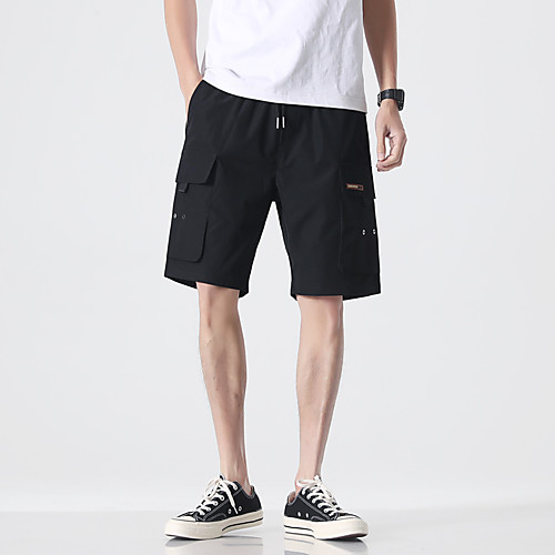 Men's Cargo Shorts Athletic Cycling Quick Dry Moisture Wicking Breathable Soft Outdoor Sports Casual Sports Shorts Tactical Cargo Pants Solid Colored Knee Length Sporty Drawstring Pocket Elastic Waist
Men's Cargo Shorts Athletic Cycling Quick Dry Moisture Wicking Breathable Soft Outdoor Sports Casual Sports Shorts Tactical Cargo Pants Solid Colored Knee Length Sporty Drawstring Pocket Elastic Waist