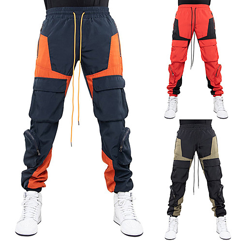 Men's Stylish Sporty Casual / Sporty Streetwear Breathable Soft Daily Sports Jogger Pants Pants Patchwork Full Length Drawstring Elastic Waist Red Black Navy Blue
Men's Stylish Sporty Casual / Sporty Streetwear Breathable Soft Daily Sports Jogger Pants Pants Patchwork Full Length Drawstring Elastic Waist Red Black Navy Blue