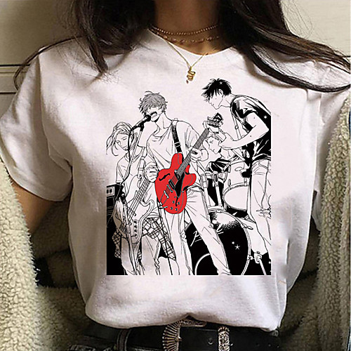 Inspired by given Cosplay Anime Cartoon Polyester / Cotton Blend Print Harajuku Graphic Kawaii T shirt For Women's / Men's
Inspired by given Cosplay Anime Cartoon Polyester / Cotton Blend Print Harajuku Graphic Kawaii T shirt For Women's / Men's
