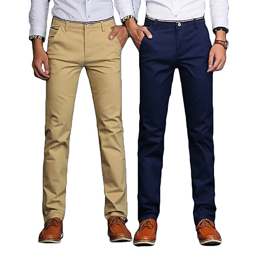 Men's Streetwear Chino Breathable Sports Casual Weekend Chinos Pants Solid Colored Solid Color Full Length Black Khaki Royal Blue Beige Gray
Men's Streetwear Chino Breathable Sports Casual Weekend Chinos Pants Solid Colored Solid Color Full Length Black Khaki Royal Blue Beige Gray