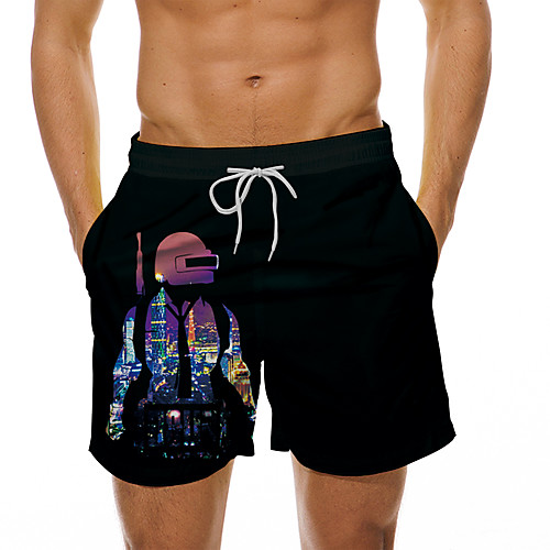 Men's Casual Designer Quick Dry Breathable Beach Swimming Pool Bermuda shorts Board Shorts Pants City Graphic Prints Landscape Short 3D Print Drawstring Elastic Waist Black / Summer / Elasticity
Men's Casual Designer Quick Dry Breathable Beach Swimming Pool Bermuda shorts Board Shorts Pants City Graphic Prints Landscape Short 3D Print Drawstring Elastic Waist Black / Summer / Elasticity