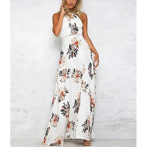 Women's Swing Dress Maxi long Dress White Sleeveless Print Spring Summer Casual 2021 S M L XL
Women's Swing Dress Maxi long Dress White Sleeveless Print Spring Summer Casual 2021 S M L XL