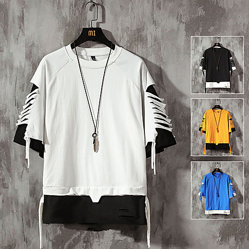 Men's Pullover Sweatshirt Stripes Round Neck Work Streetwear Hoodies Sweatshirts Loose Blue Yellow White
Men's Pullover Sweatshirt Stripes Round Neck Work Streetwear Hoodies Sweatshirts Loose Blue Yellow White