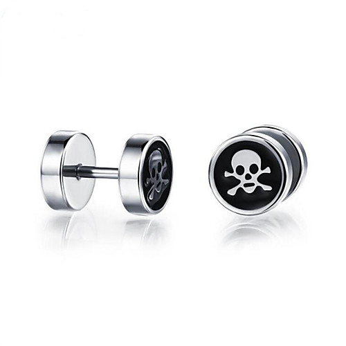 Men's Earrings Vintage Style Fashion Stylish Stainless Steel Earrings Jewelry Silver For Halloween Street Vacation Festival 1 Pair
Men's Earrings Vintage Style Fashion Stylish Stainless Steel Earrings Jewelry Silver For Halloween Street Vacation Festival 1 Pair
