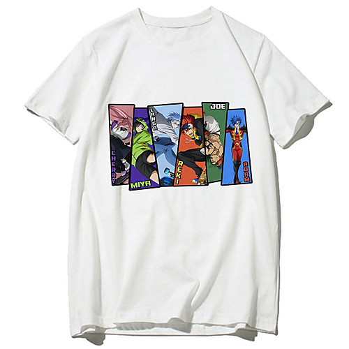 Inspired by SK8 The Infinity Cosplay Anime Cartoon Polyester / Cotton Blend Print Harajuku Graphic Kawaii T-shirt For Women's / Men's
Inspired by SK8 The Infinity Cosplay Anime Cartoon Polyester / Cotton Blend Print Harajuku Graphic Kawaii T-shirt For Women's / Men's