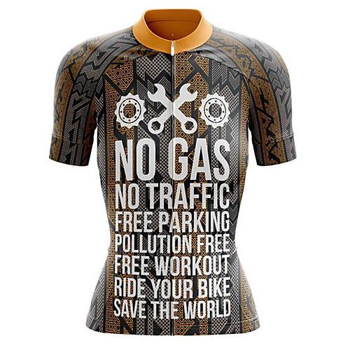 21Grams Women's Short Sleeve Cycling Jersey Summer Spandex Jacinth Gray Gear Bike Top Mountain Bike MTB Road Bike Cycling Sports Clothing Apparel / Stretchy / Athleisure
21Grams Women's Short Sleeve Cycling Jersey Summer Spandex Jacinth Gray Gear Bike Top Mountain Bike MTB Road Bike Cycling Sports Clothing Apparel / Stretchy / Athleisure