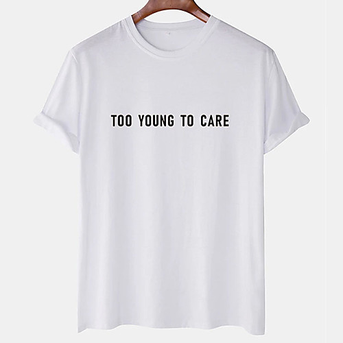 Men's Unisex Tee T shirt Hot Stamping Graphic Prints Letter Plus Size Print Short Sleeve Casual Tops Cotton Basic Designer Big and Tall White
Men's Unisex Tee T shirt Hot Stamping Graphic Prints Letter Plus Size Print Short Sleeve Casual Tops Cotton Basic Designer Big and Tall White