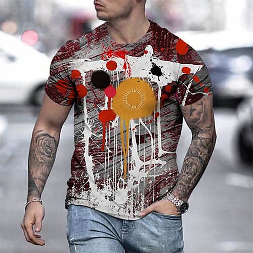 Men's Tee T shirt Shirt 3D Print Rainbow Graphic Fish Plus Size Short Sleeve Casual Tops Basic Designer Slim Fit Big and Tall Brown Rainbow Gray
Men's Tee T shirt Shirt 3D Print Rainbow Graphic Fish Plus Size Short Sleeve Casual Tops Basic Designer Slim Fit Big and Tall Brown Rainbow Gray