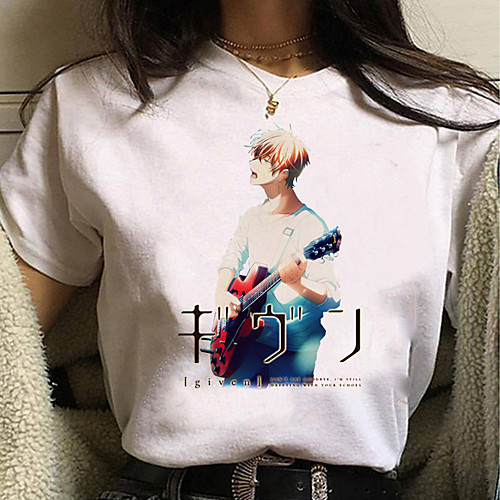 Inspired by given Cosplay Anime Cartoon Polyester / Cotton Blend Print Harajuku Graphic Kawaii T shirt For Women's / Men's
Inspired by given Cosplay Anime Cartoon Polyester / Cotton Blend Print Harajuku Graphic Kawaii T shirt For Women's / Men's