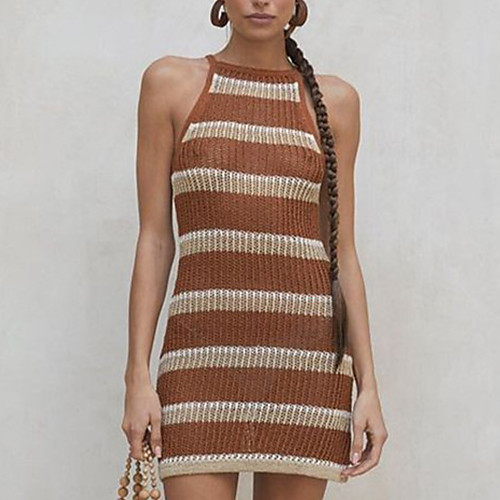 Women's Cover Up Swim Dress Swimsuit 3 white 2 apricot 5 apricot brown stripes Light blue coffee stripes 4 camel Swimwear Bathing Suits New / Padless / Beach
Women's Cover Up Swim Dress Swimsuit 3 white 2 apricot 5 apricot brown stripes Light blue coffee stripes 4 camel Swimwear Bathing Suits New / Padless / Beach