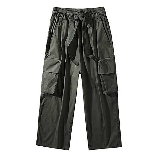 Men's Stylish Chinese Style Casual / Sporty Streetwear Breathable Soft Outdoor Casual Daily Sports Harem Pants Trousers Pants Solid Color Full Length Wide Leg Drawstring Pocket Elastic Waist Green
Men's Stylish Chinese Style Casual / Sporty Streetwear Breathable Soft Outdoor Casual Daily Sports Harem Pants Trousers Pants Solid Color Full Length Wide Leg Drawstring Pocket Elastic Waist Green