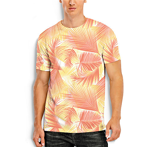 Men's Tee T shirt 3D Print Plants Graphic Prints Print Short Sleeve Daily Tops Casual Designer Big and Tall Orange
Men's Tee T shirt 3D Print Plants Graphic Prints Print Short Sleeve Daily Tops Casual Designer Big and Tall Orange