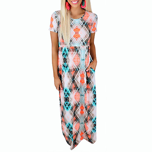 Women's Swing Dress Maxi long Dress Blushing Pink Short Sleeve Printing Summer Casual 2021 S M L XL XXL
Women's Swing Dress Maxi long Dress Blushing Pink Short Sleeve Printing Summer Casual 2021 S M L XL XXL