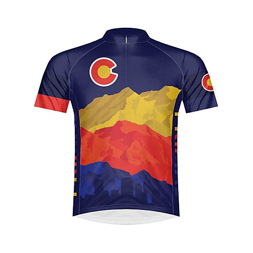 21Grams Women's Short Sleeve Cycling Jersey Summer Spandex Polyester Dark Blue Bike Jersey Top Mountain Bike MTB Road Bike Cycling Quick Dry Moisture Wicking Breathable Sports Clothing Apparel
21Grams Women's Short Sleeve Cycling Jersey Summer Spandex Polyester Dark Blue Bike Jersey Top Mountain Bike MTB Road Bike Cycling Quick Dry Moisture Wicking Breathable Sports Clothing Apparel