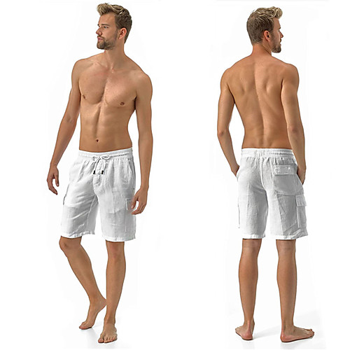 Men's Sporty Casual / Sporty Quick Dry Breathable Soft Daily Sports Chinos Shorts Pants Solid Color Short Drawstring Elastic Waist White Black Navy Blue
Men's Sporty Casual / Sporty Quick Dry Breathable Soft Daily Sports Chinos Shorts Pants Solid Color Short Drawstring Elastic Waist White Black Navy Blue
