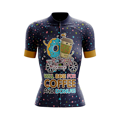 21Grams Women's Short Sleeve Cycling Jersey Summer Spandex Dark Navy Stars Bike Top Mountain Bike MTB Road Bike Cycling Sports Clothing Apparel / Stretchy / Athleisure
21Grams Women's Short Sleeve Cycling Jersey Summer Spandex Dark Navy Stars Bike Top Mountain Bike MTB Road Bike Cycling Sports Clothing Apparel / Stretchy / Athleisure