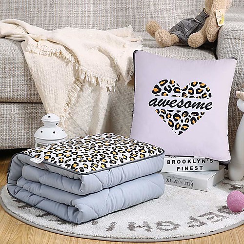 Pillow Quilt Multifunction Washed Cotton Comfortable Napping Pillow Car Purpose Cushion Office Nap Pillow Folding Blanket Sofa Pillow Air Conditioning Quilt
Pillow Quilt Multifunction Washed Cotton Comfortable Napping Pillow Car Purpose Cushion Office Nap Pillow Folding Blanket Sofa Pillow Air Conditioning Quilt